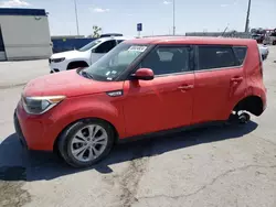 Salvage cars for sale at Anthony, TX auction: 2015 KIA Soul +