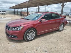 Volkswagen salvage cars for sale: 2016 Volkswagen Passat SE