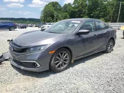 Salvage cars for sale at auction: 2019 Honda Civic EXL