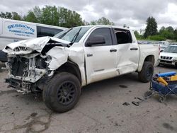 Toyota salvage cars for sale: 2017 Toyota Tundra Crewmax SR5