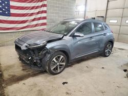 Hyundai Kona Ultimate salvage cars for sale: 2018 Hyundai Kona Ultimate