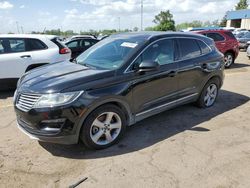 Salvage cars for sale at Woodhaven, MI auction: 2016 Lincoln MKC Premiere