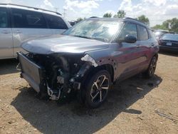 Salvage cars for sale at Elgin, IL auction: 2021 Chevrolet Trailblazer RS