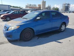 Salvage cars for sale from Copart New Orleans, LA: 2009 Toyota Corolla Base