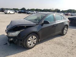 Salvage cars for sale at San Antonio, TX auction: 2013 Chevrolet Cruze LS