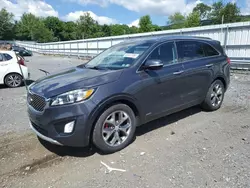 Salvage cars for sale from Copart Grantville, PA: 2017 KIA Sorento SX