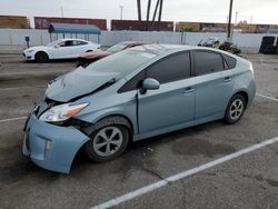 Salvage cars for sale at Van Nuys, CA auction: 2013 Toyota Prius