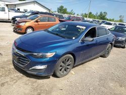 Salvage cars for sale at Pekin, IL auction: 2019 Chevrolet Malibu LT