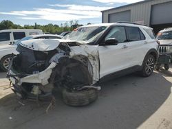 Salvage cars for sale at Duryea, PA auction: 2020 Ford Explorer ST