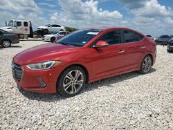 Salvage cars for sale at Taylor, TX auction: 2017 Hyundai Elantra SE