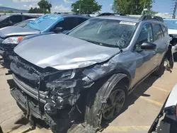 Salvage cars for sale at Littleton, CO auction: 2022 Subaru Outback Onyx Edition XT