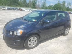 Salvage cars for sale at Leroy, NY auction: 2016 Chevrolet Sonic LS