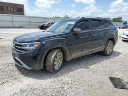 Salvage cars for sale at Kansas City, KS auction: 2021 Volkswagen Atlas SEL