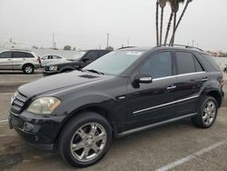 Salvage cars for sale at Van Nuys, CA auction: 2008 Mercedes-Benz ML 350