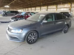 Volkswagen salvage cars for sale: 2017 Volkswagen Jetta SE