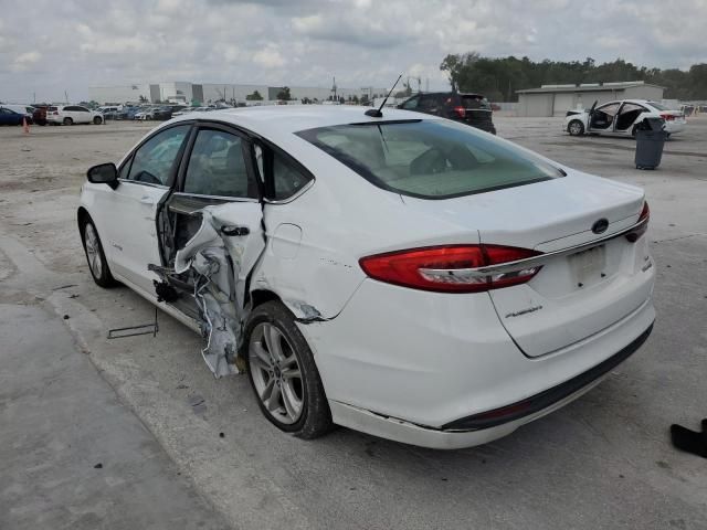 2018 Ford Fusion SE Hybrid