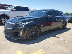 Salvage cars for sale at Grand Prairie, TX auction: 2017 Cadillac CTS-V