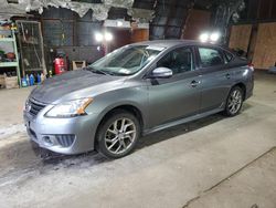 Salvage cars for sale from Copart Albany, NY: 2015 Nissan Sentra S