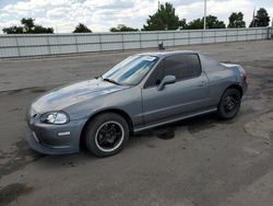 Carros dañados por granizo a la venta en subasta: 1995 Honda Civic DEL SOL S