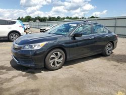 Honda Accord lx salvage cars for sale: 2017 Honda Accord LX