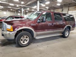 Ford salvage cars for sale: 2001 Ford Excursion Limited