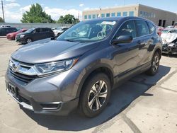 Honda cr-v lx salvage cars for sale: 2018 Honda CR-V LX