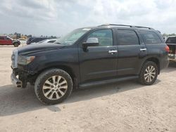 Carros salvage sin ofertas aún a la venta en subasta: 2008 Toyota Sequoia Limited