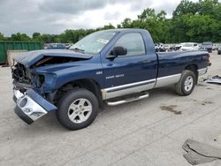 Salvage cars for sale at Ellwood City, PA auction: 2007 Dodge RAM 1500 ST