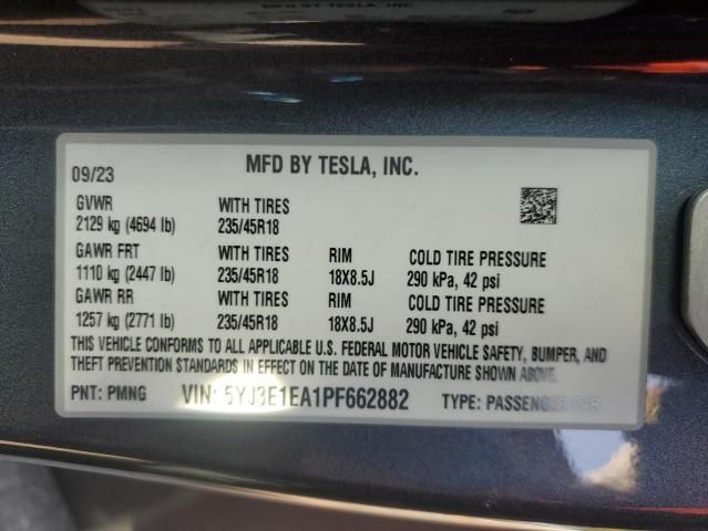 2023 Tesla Model 3