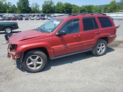 Salvage cars for sale from Copart Grantville, PA: 2003 Jeep Grand Cherokee Overland