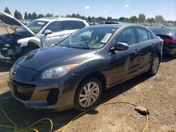 Salvage cars for sale at Elgin, IL auction: 2012 Mazda 3 I