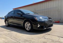 Salvage cars for sale at Grand Prairie, TX auction: 2019 Hyundai Elantra SEL