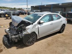 Toyota Corolla l salvage cars for sale: 2017 Toyota Corolla L