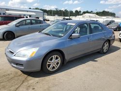 Salvage cars for sale at Pennsburg, PA auction: 2007 Honda Accord EX