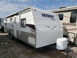 Salvage trucks for sale at Greenwood, NE auction: 2010 Wildwood Patriot