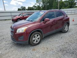 Salvage cars for sale from Copart Gastonia, NC: 2016 Chevrolet Trax 1LT