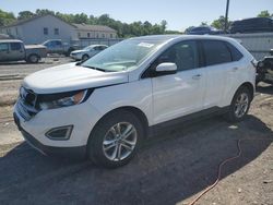 Salvage cars for sale at York Haven, PA auction: 2015 Ford Edge SEL