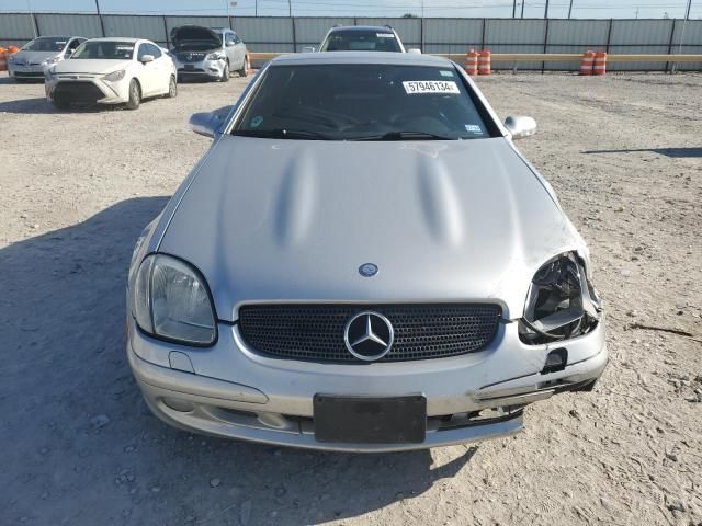 2002 Mercedes-Benz SLK 320