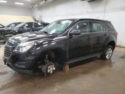 Chevrolet Equinox ls salvage cars for sale: 2017 Chevrolet Equinox LS