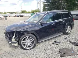 Salvage cars for sale at Windsor, NJ auction: 2015 Mercedes-Benz GL 550 4matic