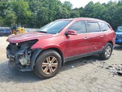 Salvage cars for sale at Austell, GA auction: 2013 Chevrolet Traverse LT