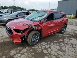 Salvage cars for sale at Woodhaven, MI auction: 2024 Ford Escape ST Line