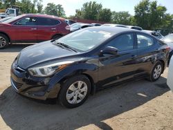 Salvage cars for sale at Baltimore, MD auction: 2016 Hyundai Elantra SE