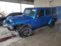 Jeep Vehiculos salvage en venta: 2015 Jeep Wrangler Unlimited Sahara