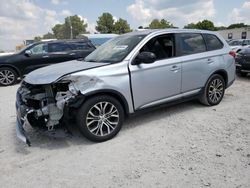 Salvage cars for sale at Prairie Grove, AR auction: 2017 Mitsubishi Outlander ES