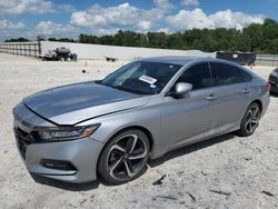 Honda salvage cars for sale: 2018 Honda Accord Sport