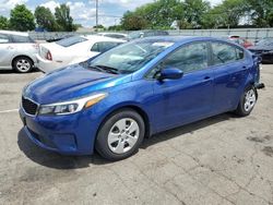Salvage cars for sale at Moraine, OH auction: 2018 KIA Forte LX