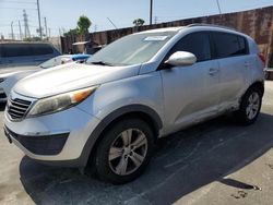 Salvage cars for sale at Wilmington, CA auction: 2011 KIA Sportage LX