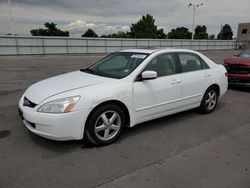 Honda Accord ex salvage cars for sale: 2004 Honda Accord EX