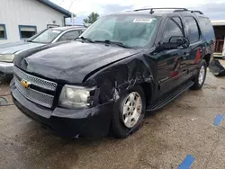 Salvage cars for sale at Pekin, IL auction: 2009 Chevrolet Tahoe K1500 LT